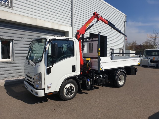Isuzu AFT369 L35 IS 150 F MECA + BENNE ACIER 3200 + PK2900B