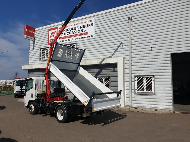 Isuzu AFT369 L35 IS 150 F MECA + BENNE ACIER 3200 + PK2900B