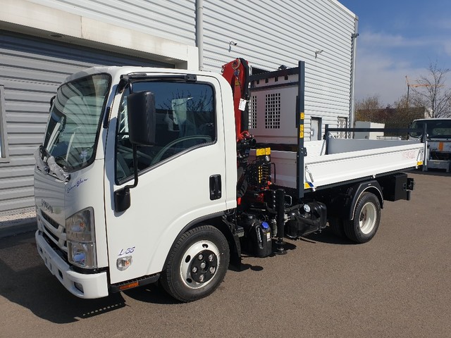 Isuzu AFT369 L35 IS 150 F MECA + BENNE ACIER 3200 + PK2900B